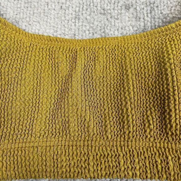 Good American Essentials Scoop Bra Bikini Top Intimates Women’s 3/4 NWOT - Picture 2 of 4